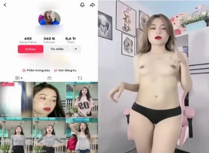 Đêm với em Tiktoker da trắng ngon hết ý